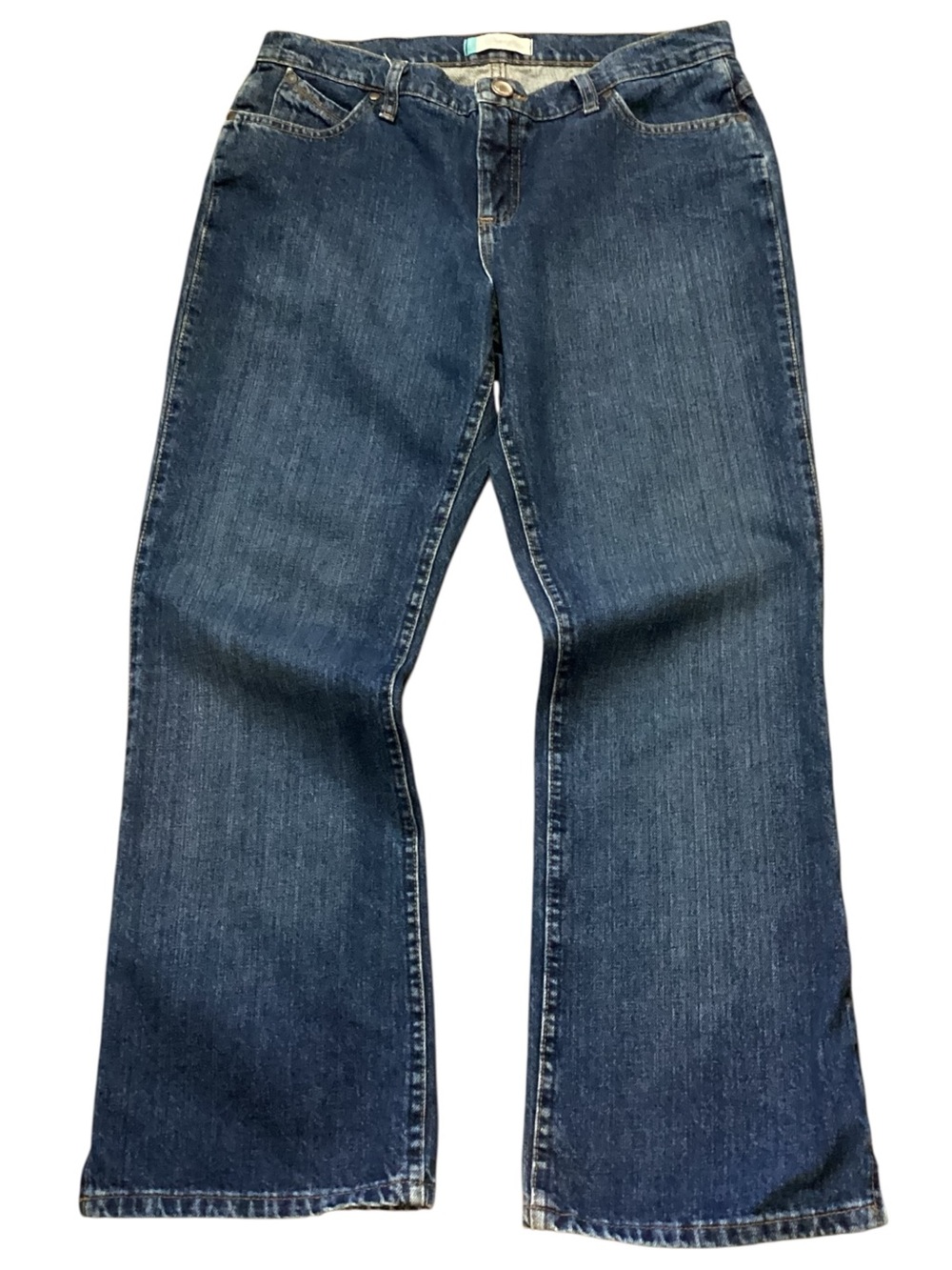 Y2K Wrangler Cash Jeans Bootcut Cowgirl Western Rodeo Denim‎ 11/12